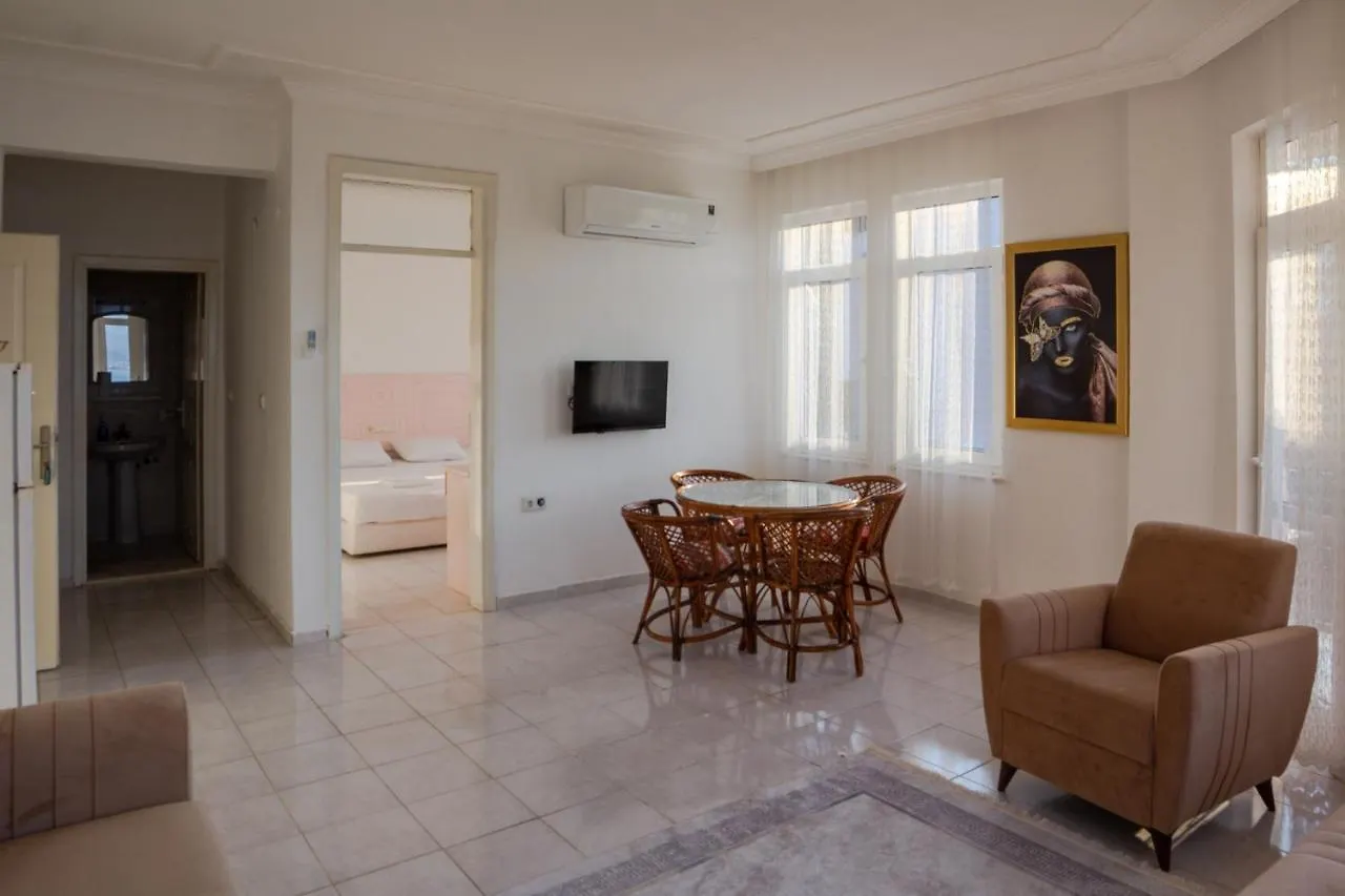 Lägenhetshotell Pembe Koesk Apart Otel Fethiye Turkiet